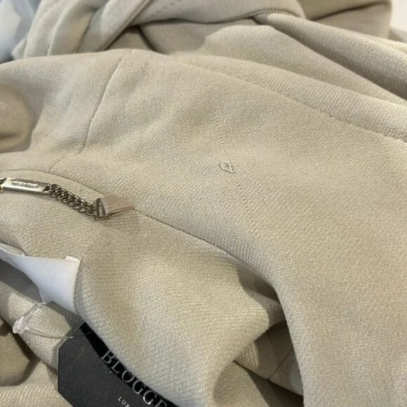 BOSS Hugo Boss Kallmi Beige Sleeveless Tie-Waist Trench Coat - Picture 7 of 14